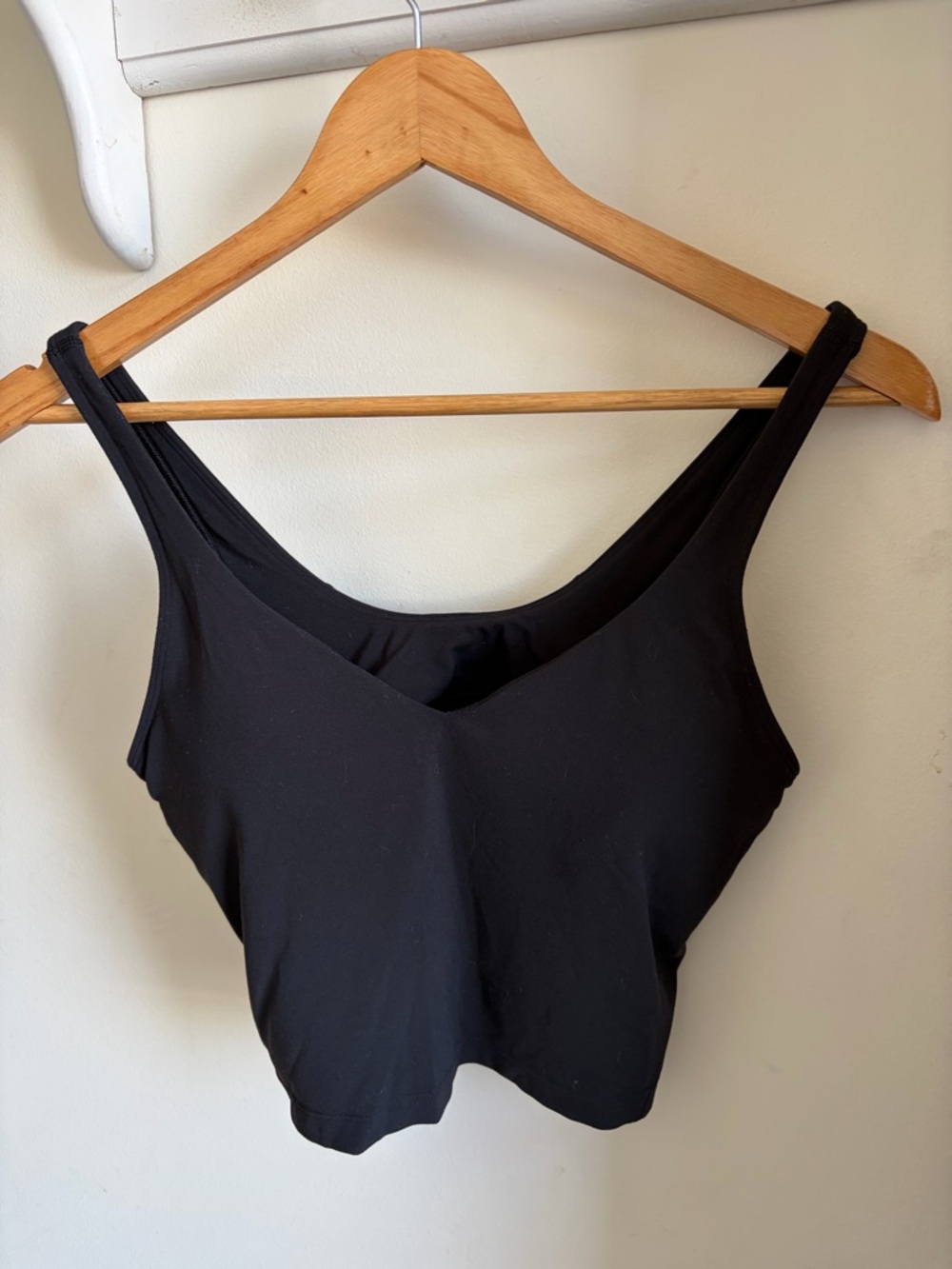 lululemon athletica Black Crop Tank